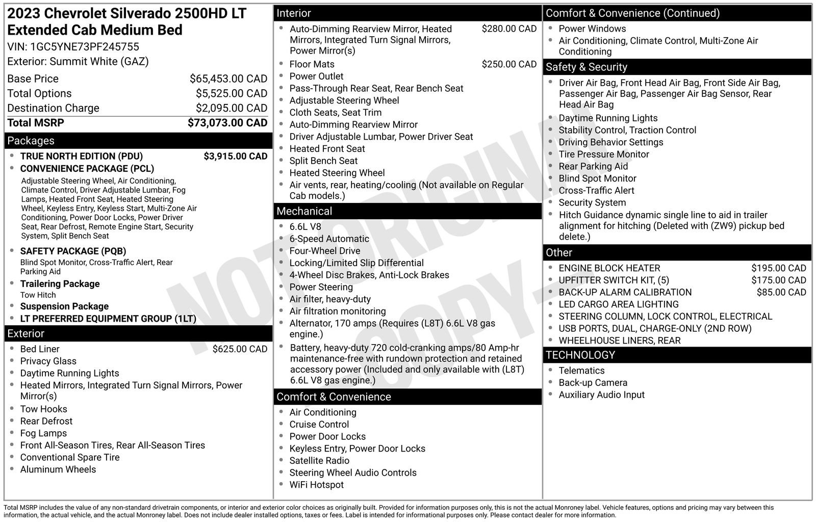Certified 2023 Chevrolet Silverado 2500 LT w/ True North Edition AWD/4WD image 35