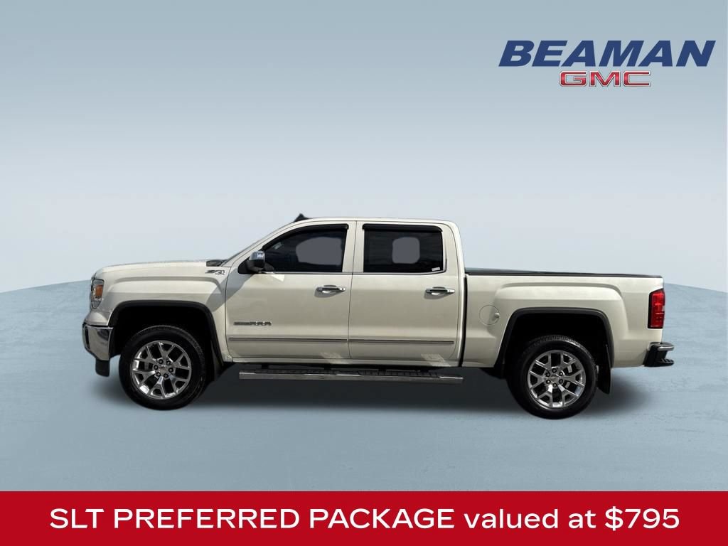 Used 2015 GMC Sierra 1500 SLT w/ SLT Crew Cab Value Package AWD/4WD image 4