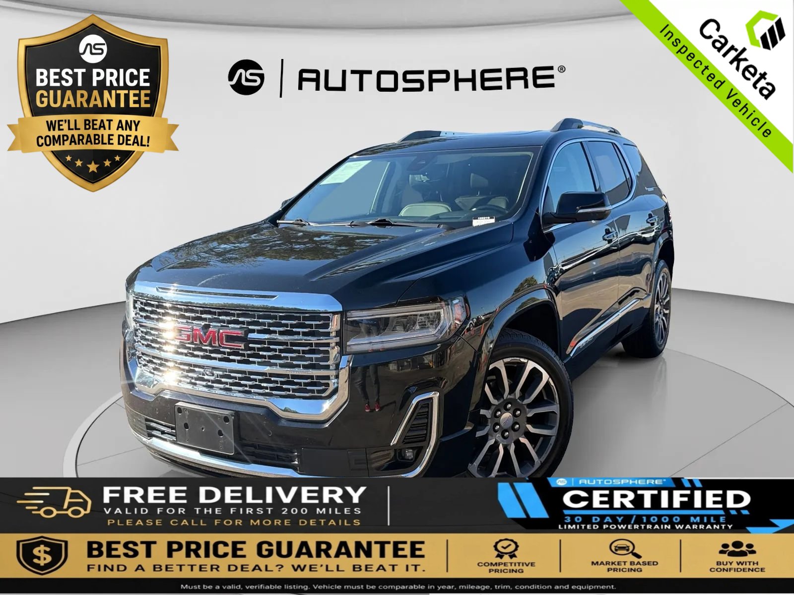 Used 2021 GMC Acadia Denali w/ Denali Ultimate Package AWD/4WD image 1