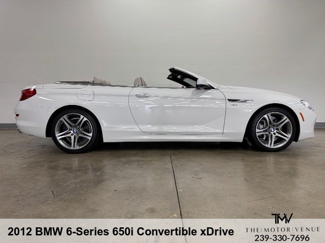 Used 2012 BMW 650i xDrive Convertible AWD/4WD image 16