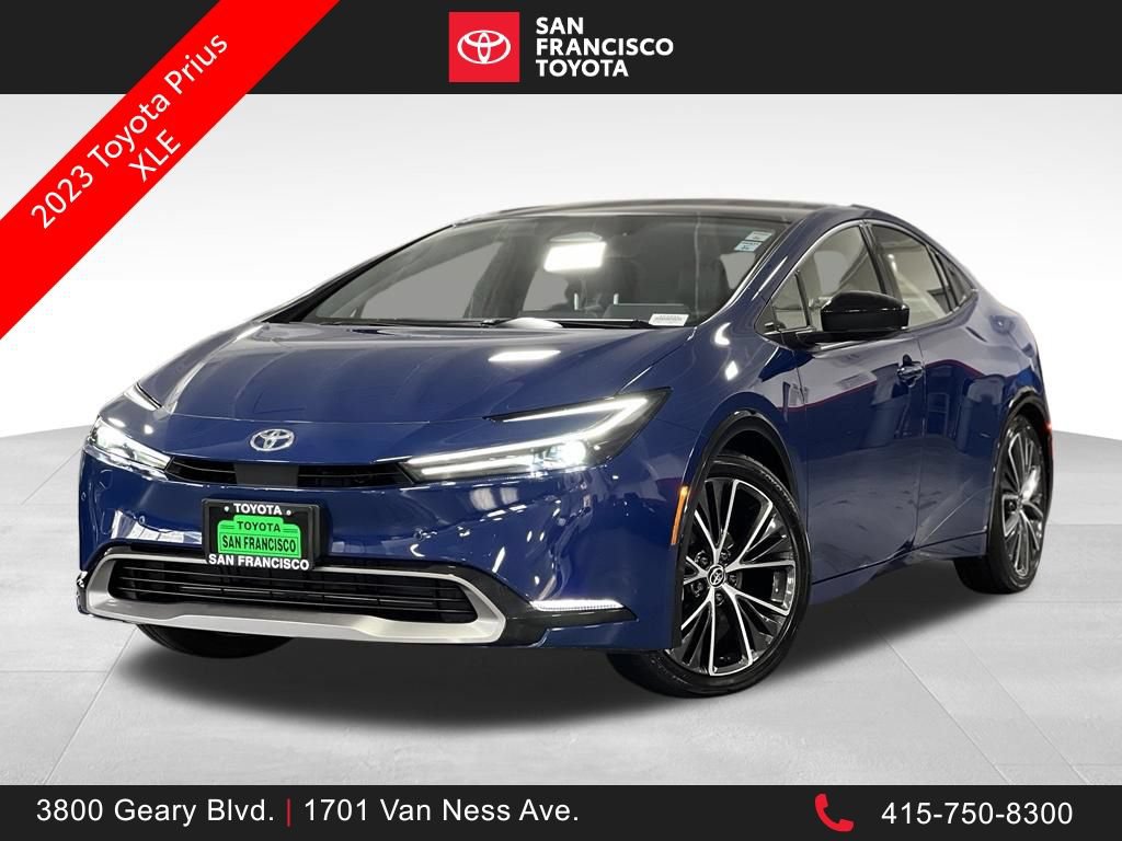 Certified 2023 Toyota Prius XLE FWD image 1