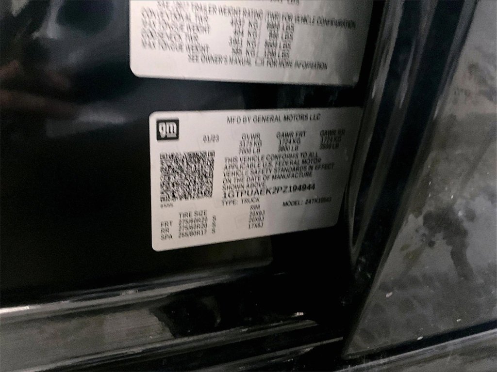 Used 2023 GMC Sierra 1500 Pro w/ Graphite Edition image 34