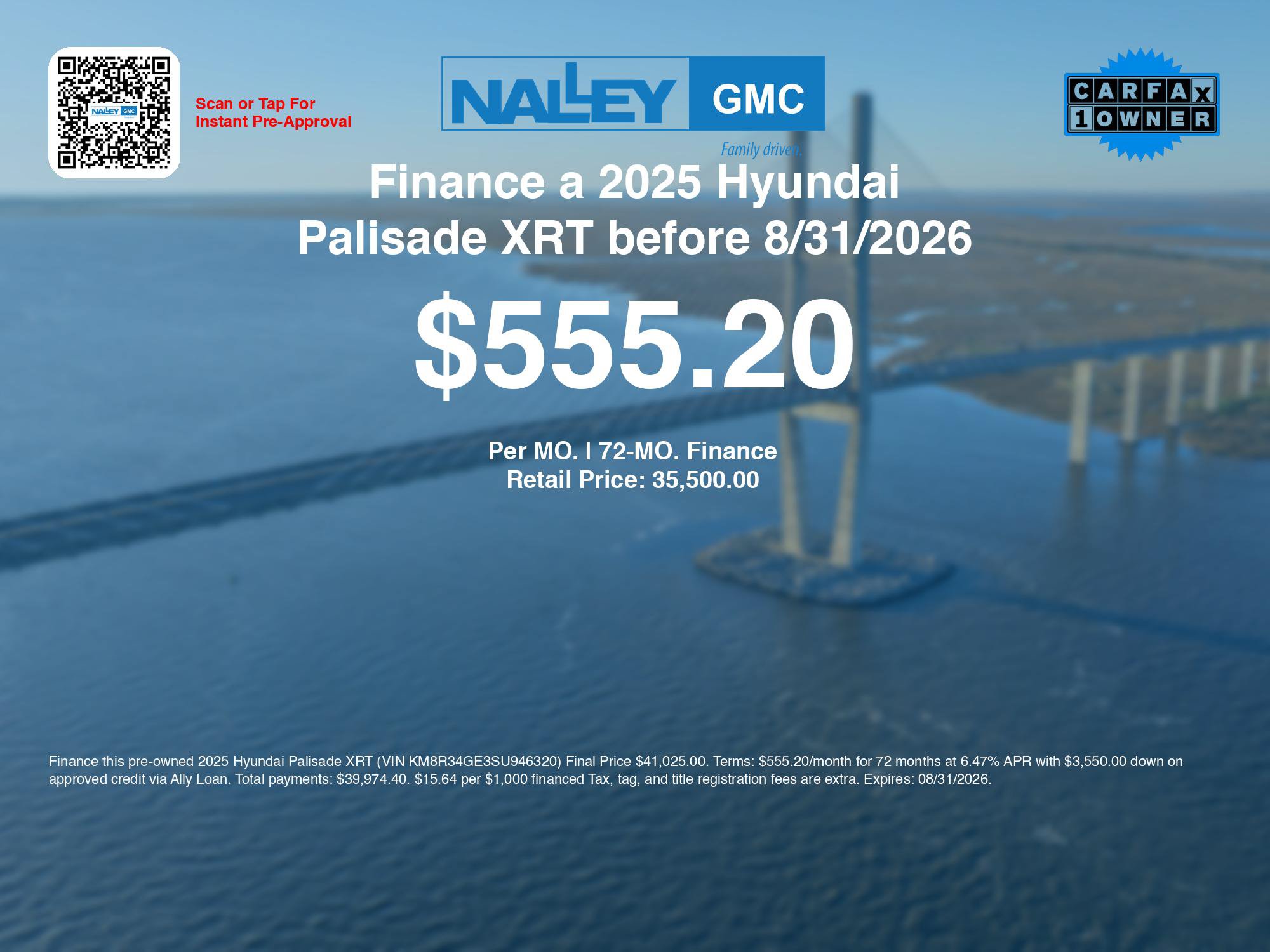 Used 2025 Hyundai Palisade XRT FWD image 3
