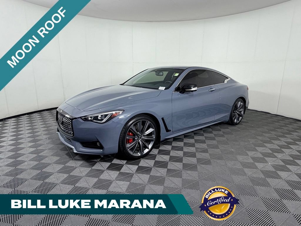 Used 2022 INFINITI Q60 Red Sport 400 w/ Cargo Package
