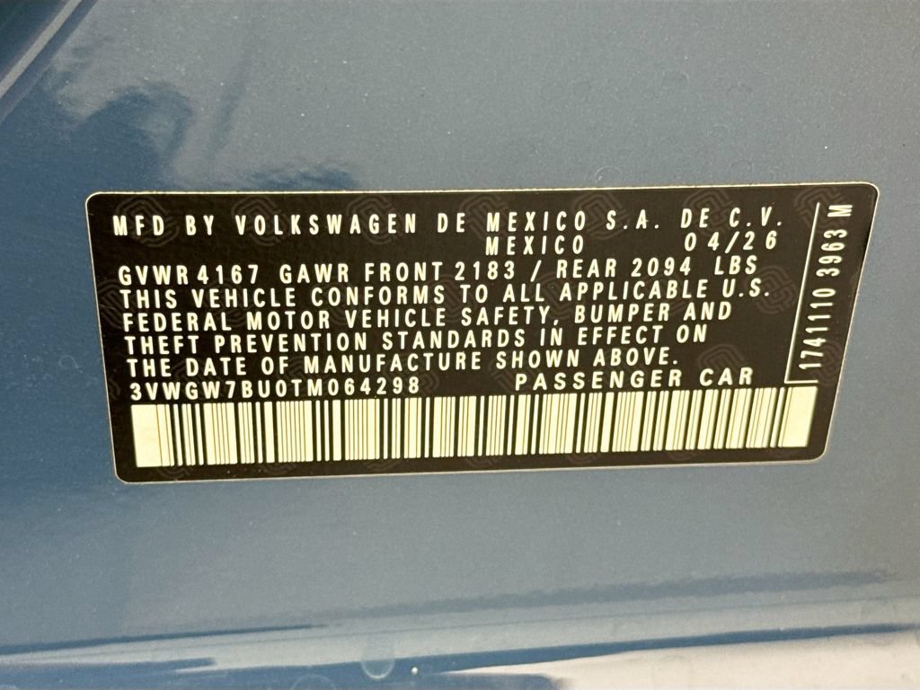 New 2026 Volkswagen Jetta SEL FWD image 33