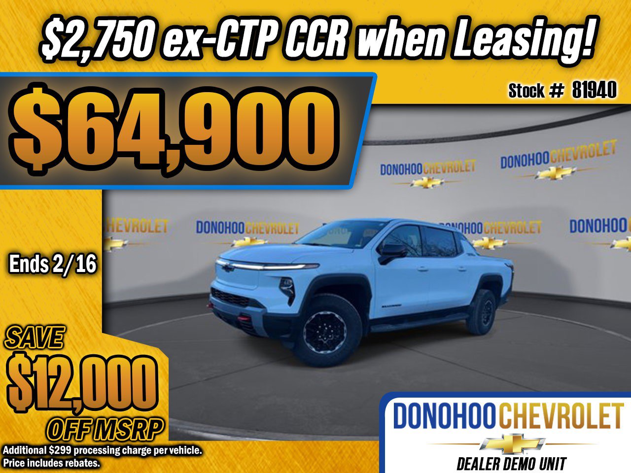 New 2026 Chevrolet Silverado EV Trail Boss w/ Plus Package