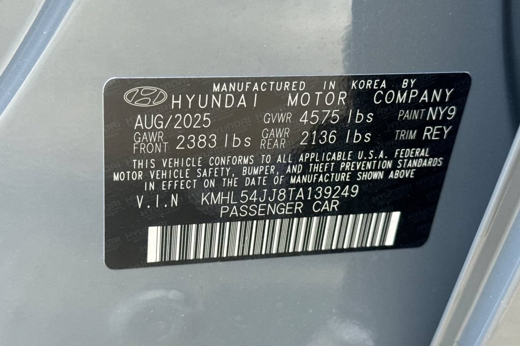 New 2026 Hyundai Sonata Limited FWD image 32