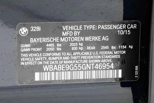 Used 2016 BMW 328i Sedan RWD image 58
