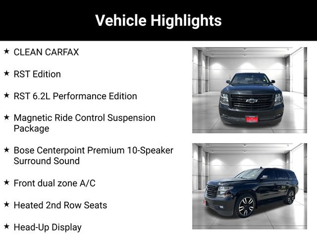 Used 2018 Chevrolet Tahoe Premier w/ RST 6.2L Performance Edition AWD/4WD video 2