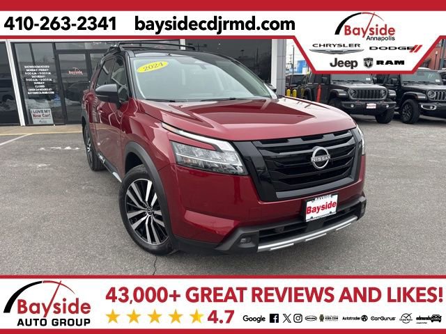 Used 2024 Nissan Pathfinder Platinum w/ Black Appearance Package image 1