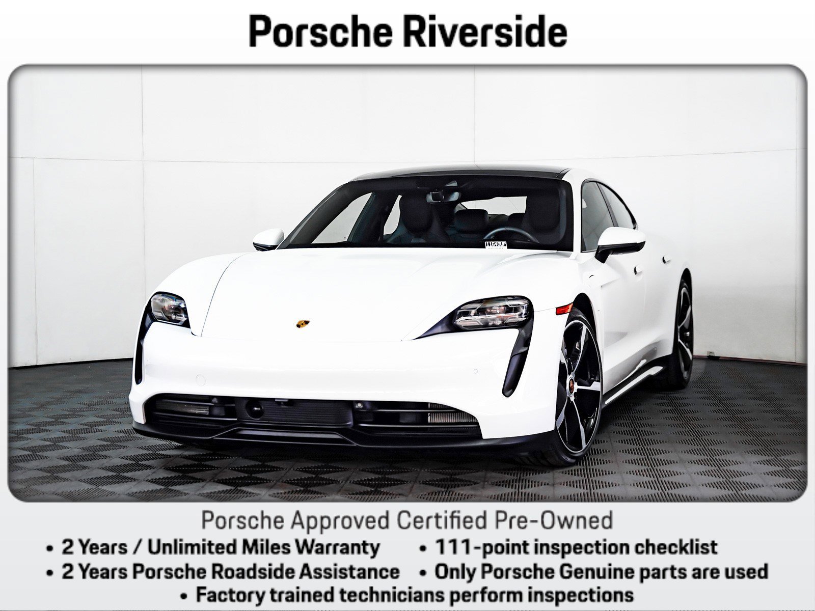 Certified 2021 Porsche Taycan 4S w/ Premium Package image 1