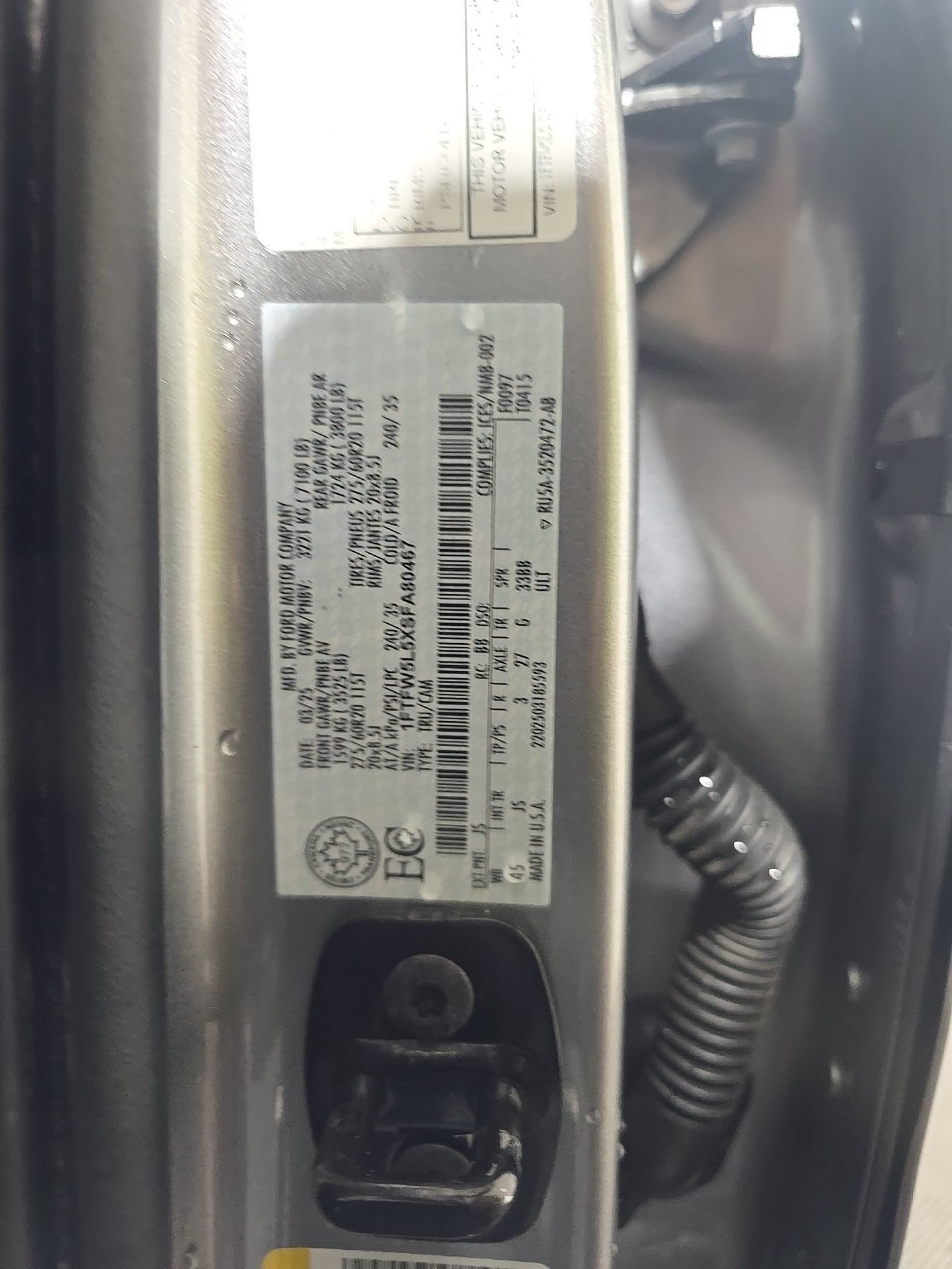 Used 2025 Ford F150 Lariat w/ Bed Utility Package AWD/4WD image 13
