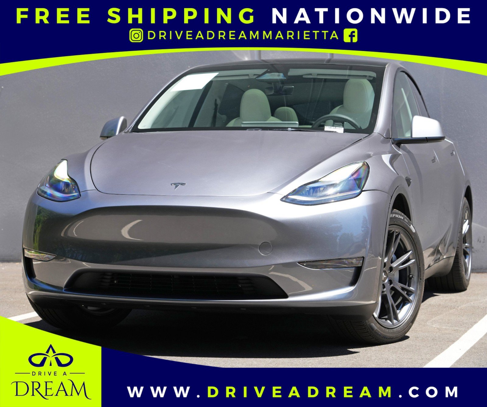 Used 2024 Tesla Model Y Long Range RWD image 1