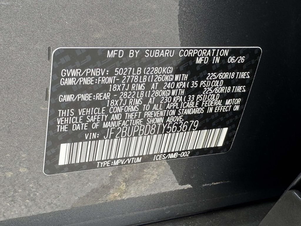 New 2026 Subaru Outback Premium AWD/4WD image 26