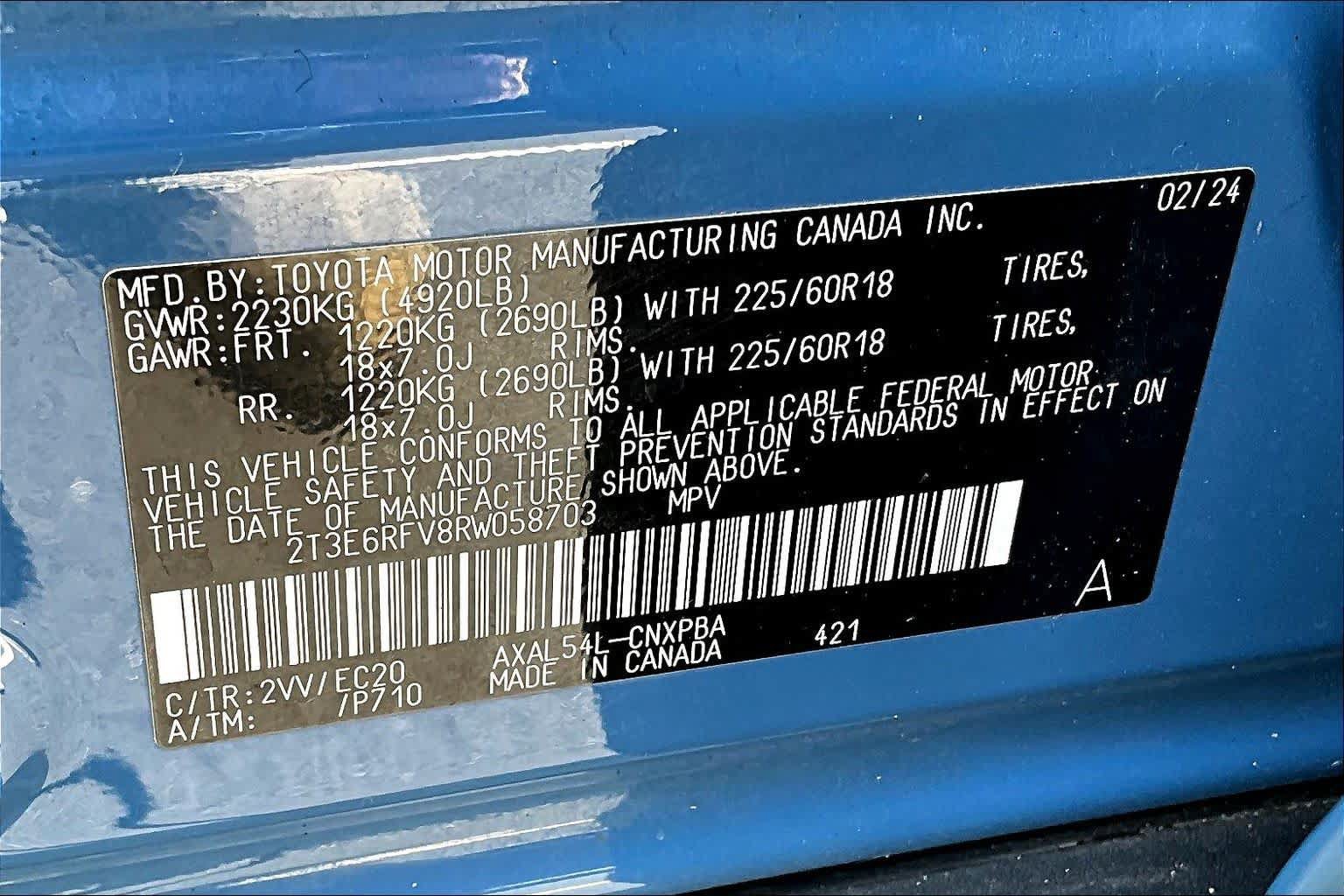 Certified 2024 Toyota RAV4 XSE AWD/4WD image 33
