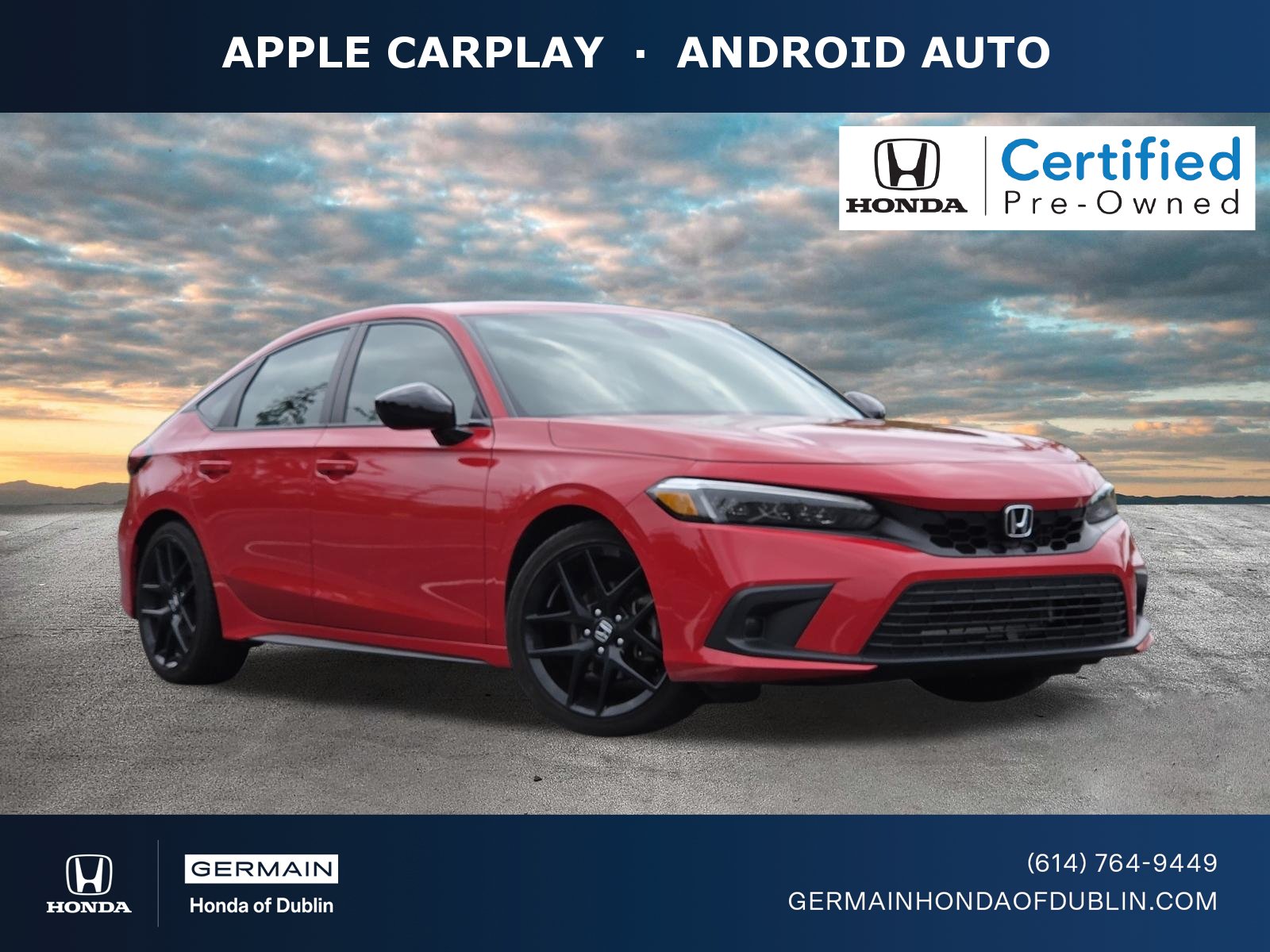 Certified 2024 Honda Civic Sport