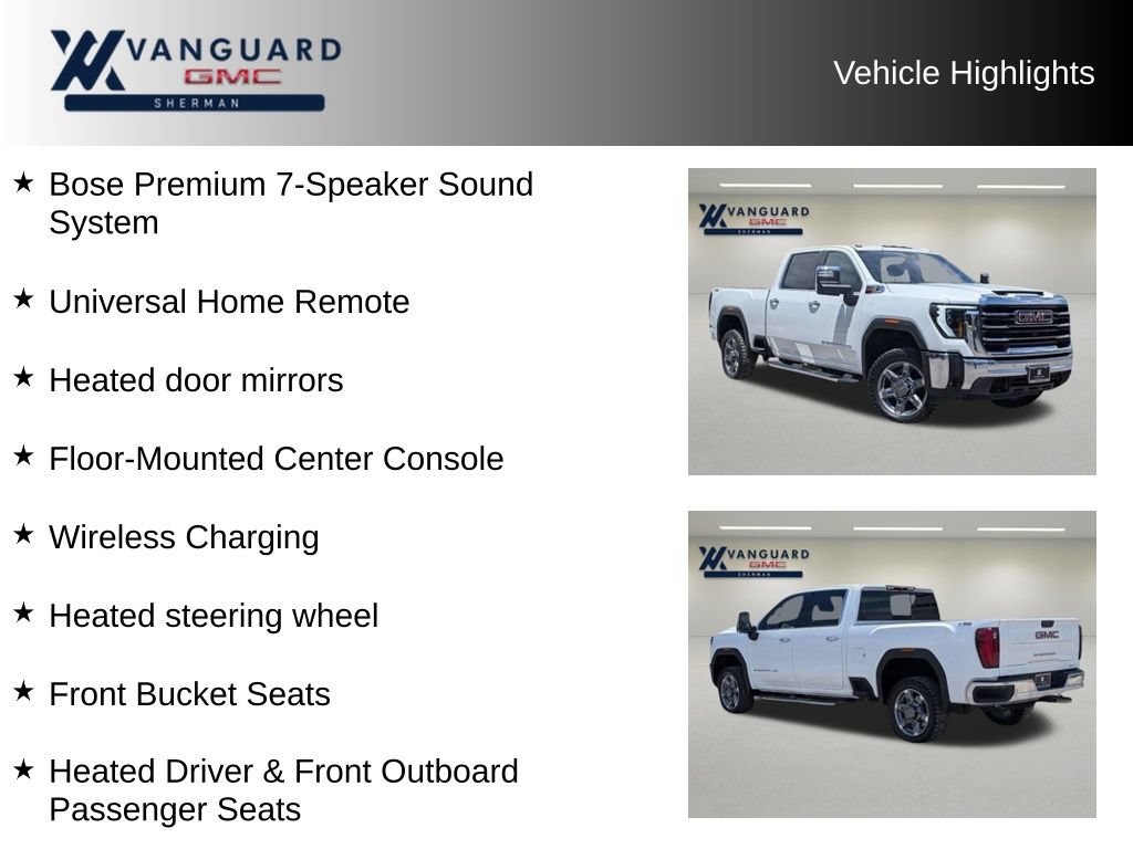 Used 2025 GMC Sierra 2500 SLT w/ SLT Convenience Package AWD/4WD image 11