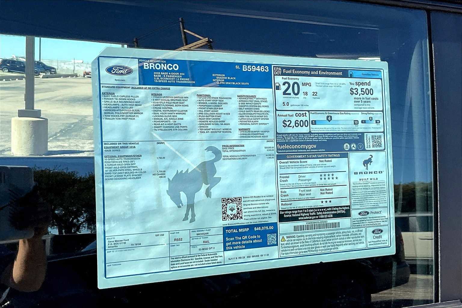 New 2025 Ford Bronco Base image 19