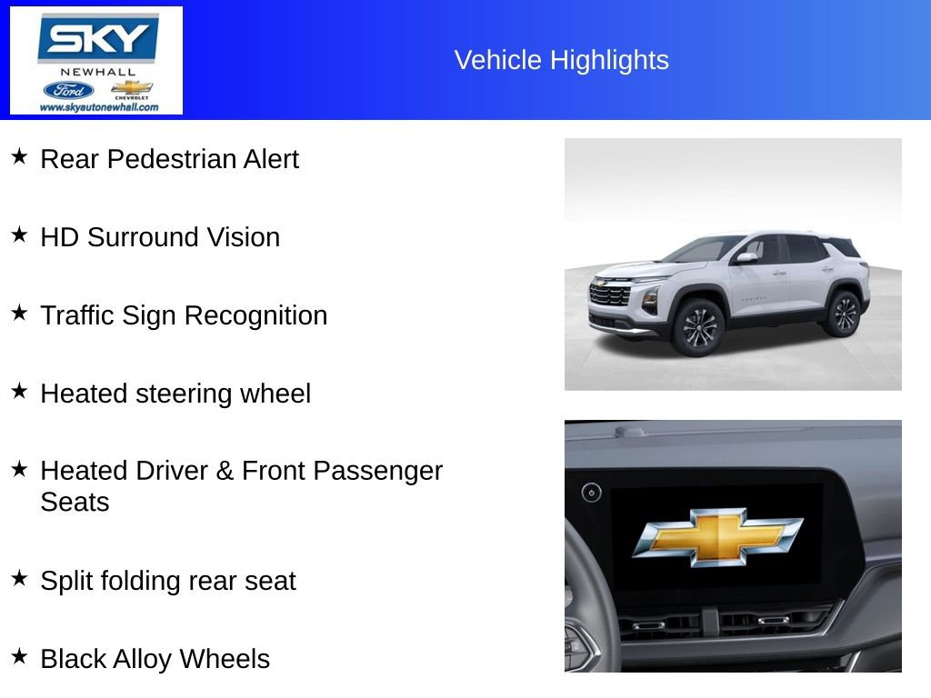New 2025 Chevrolet Equinox LT w/ Safety and Technology Package image 26