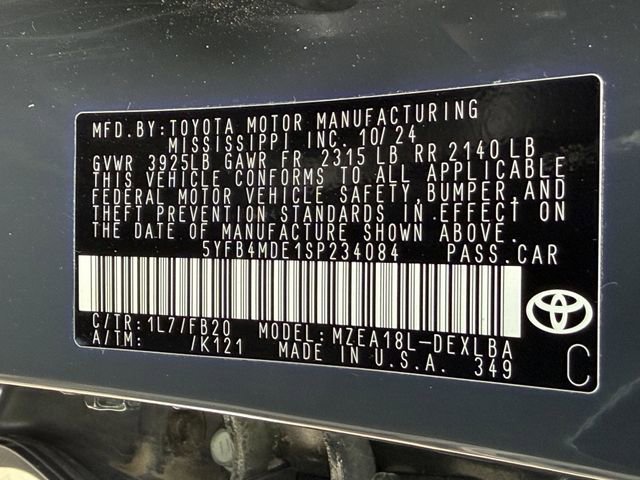 Certified 2025 Toyota Corolla LE w/ LE Premium Package image 31