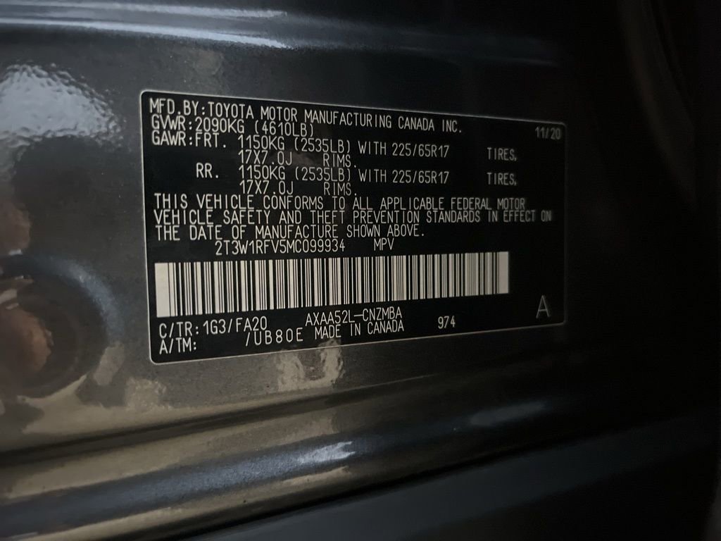 Used 2021 Toyota RAV4 XLE image 11