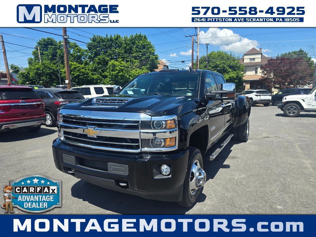 Used 2019 Chevrolet Silverado 3500 High Country w/ Duramax Plus Package AWD/4WD image 1