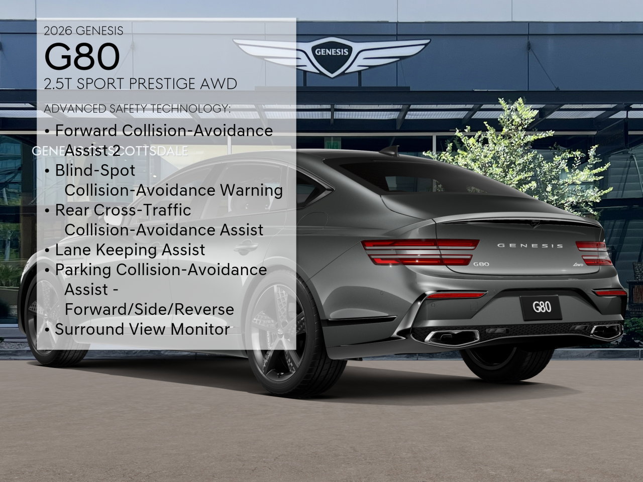 New 2026 Genesis G80 2.5T Sport Prestige AWD/4WD image 7