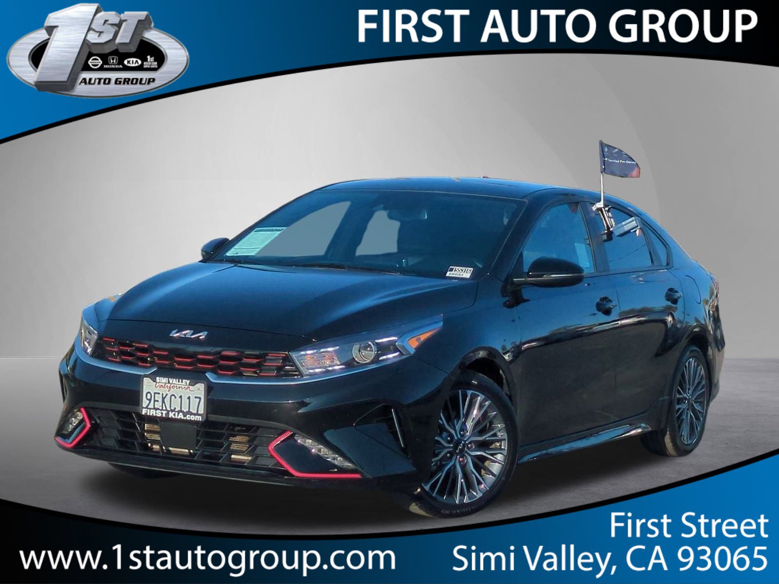 Certified 2023 Kia Forte GT-Line w/ GT-Line Technology Package