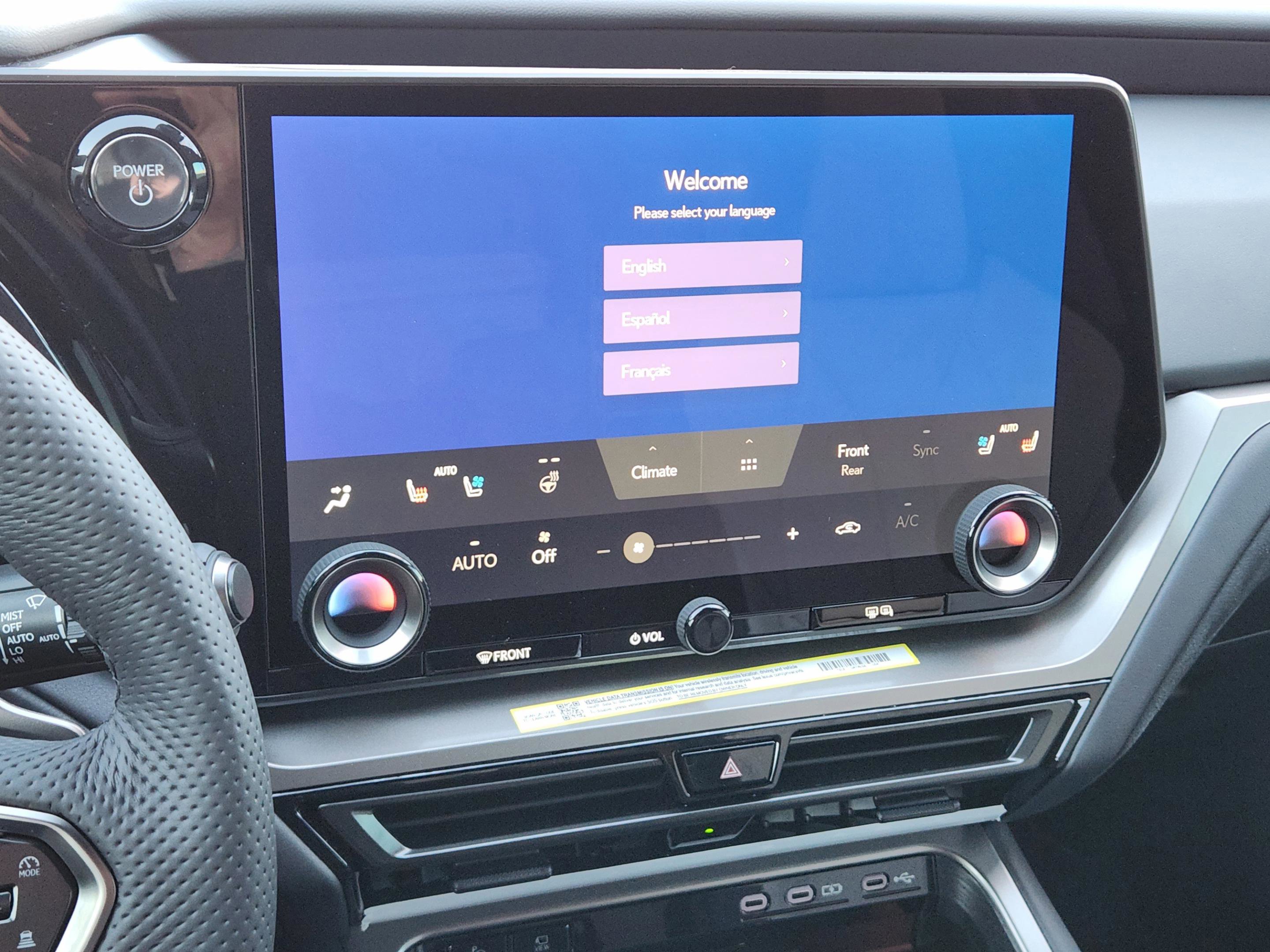 New 2026 Lexus TX 500h AWD image 12
