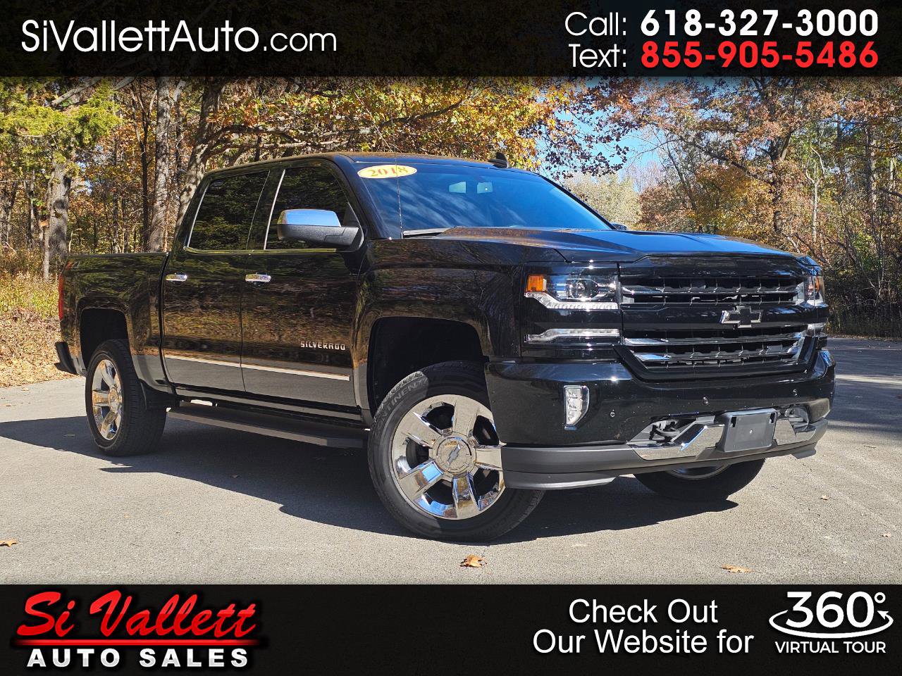 Used 2018 Chevrolet Silverado 1500 LTZ Z71 w/ LTZ Plus Package