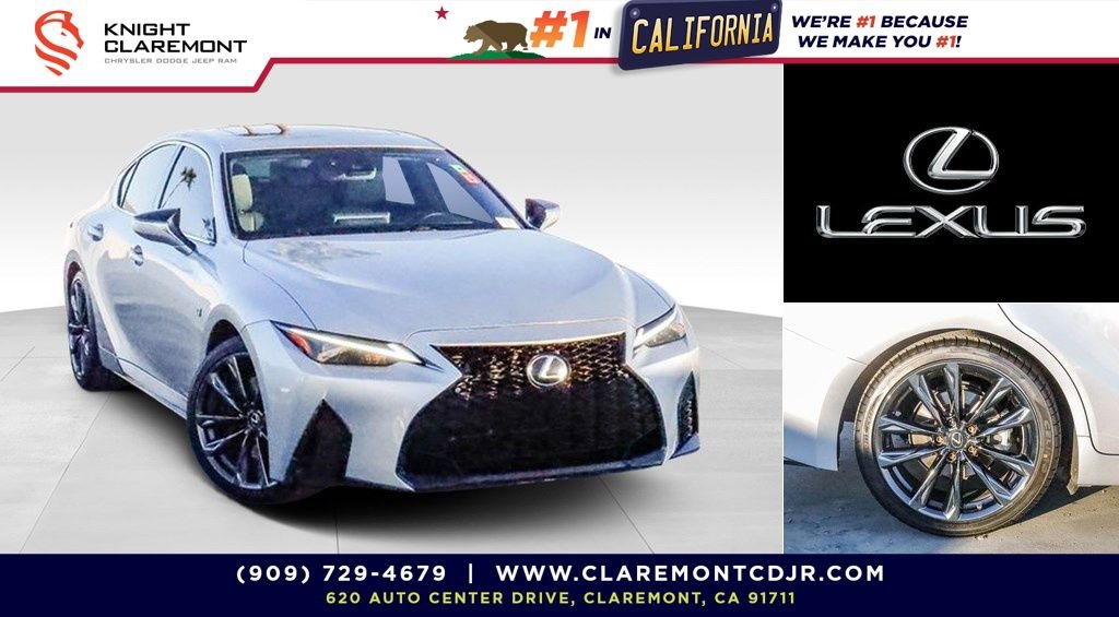 Used 2022 Lexus IS 350 F Sport w/ Navigation Package 360° Tour