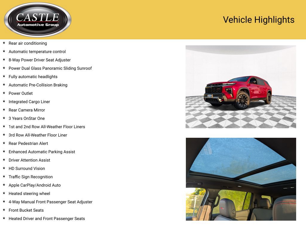 Used 2026 Chevrolet Traverse Z71 w/ Enhanced Driving Package AWD/4WD image 7