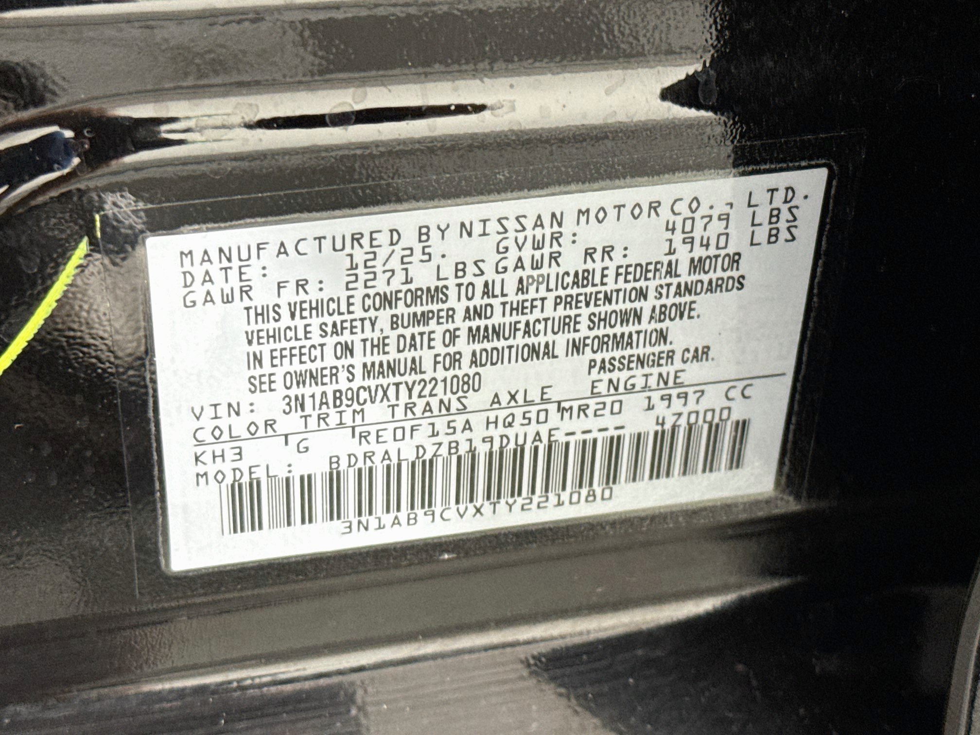 Used 2026 Nissan Sentra SV w/ SV Convenience Package FWD image 38
