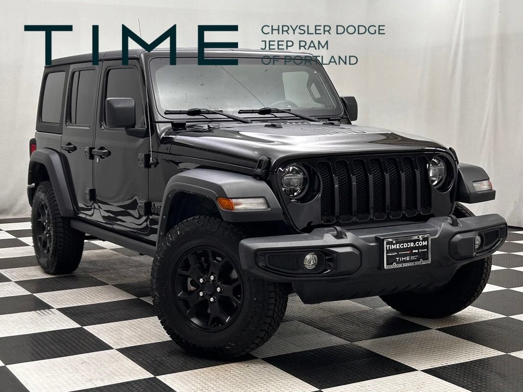 Used 2022 Jeep Wrangler Unlimited Sport AWD/4WD image 1