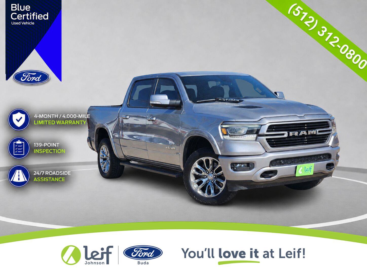 Used 2020 RAM 1500 Laramie w/ Sport Appearance Package
