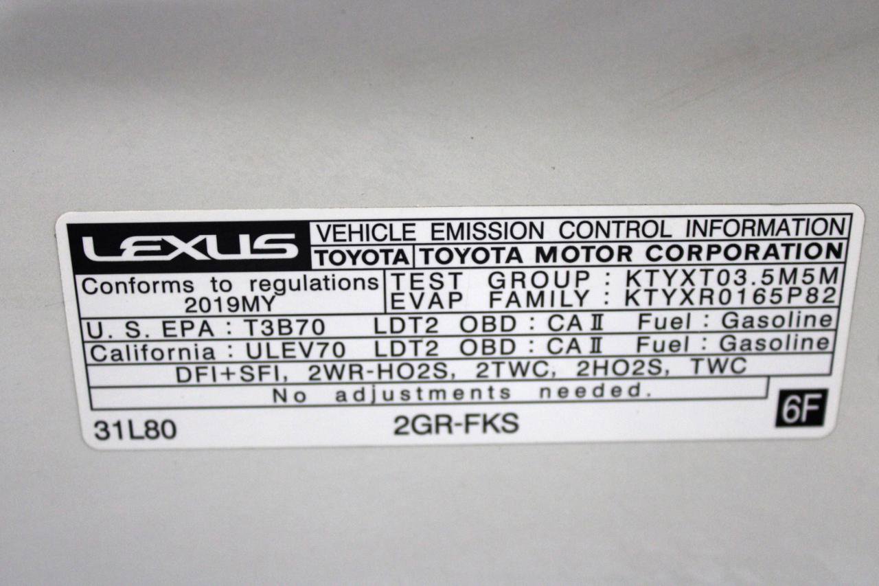 Used 2019 Lexus RX 350L Luxury image 86