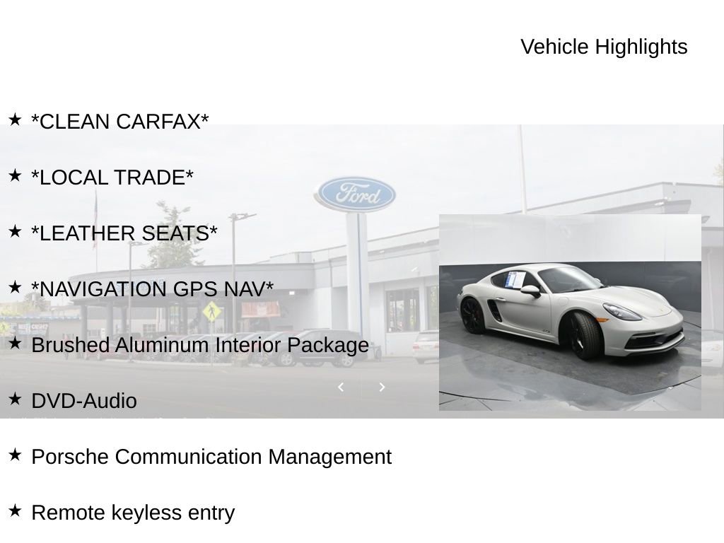 Used 2018 Porsche 718 Cayman GTS image 19