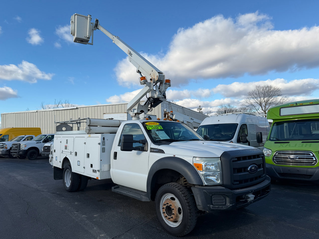 Used 2012 Ford F450 XL w/ Snow Plow Prep Pkg image 2
