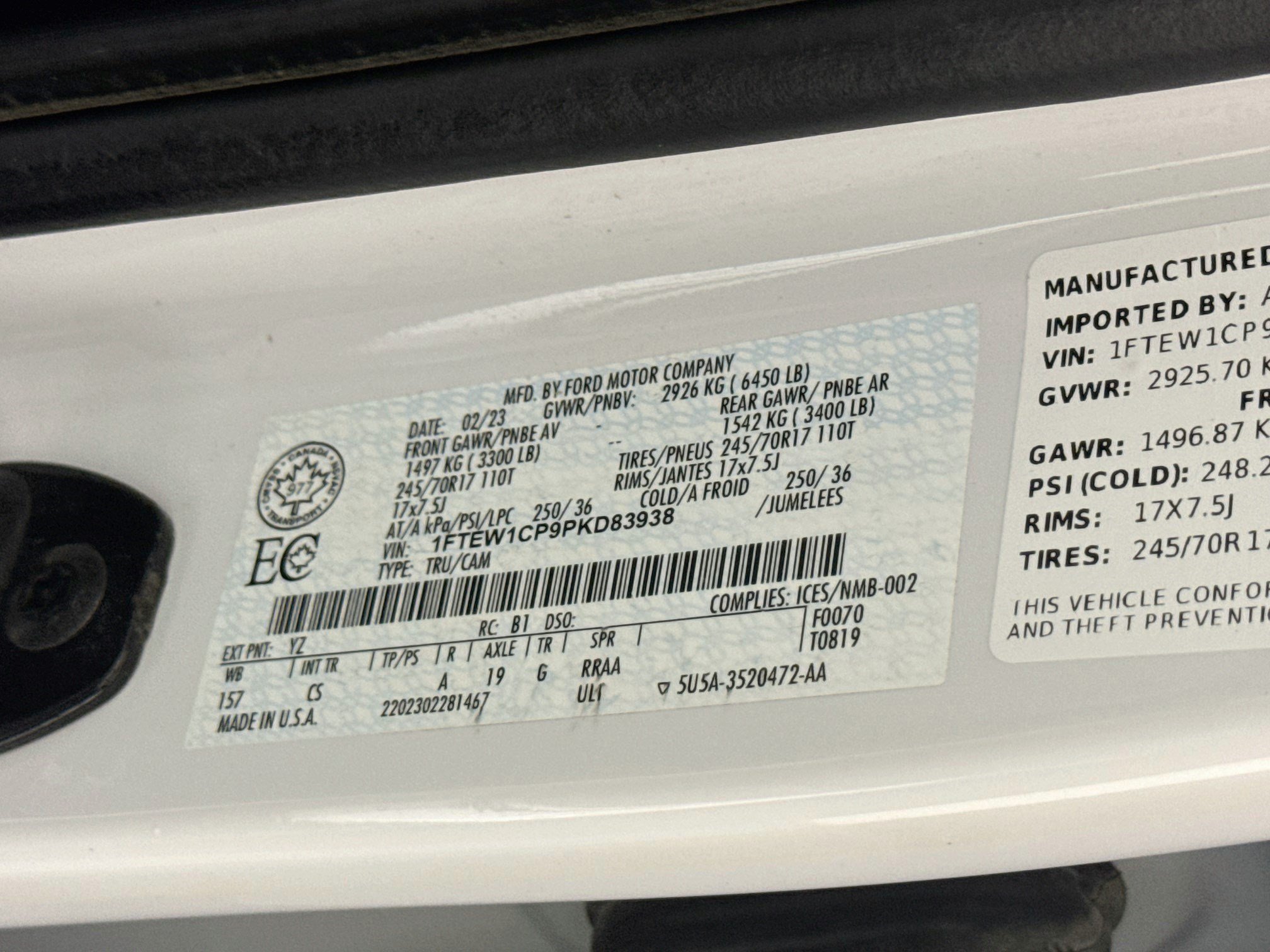 Used 2023 Ford F150 XL RWD image 38