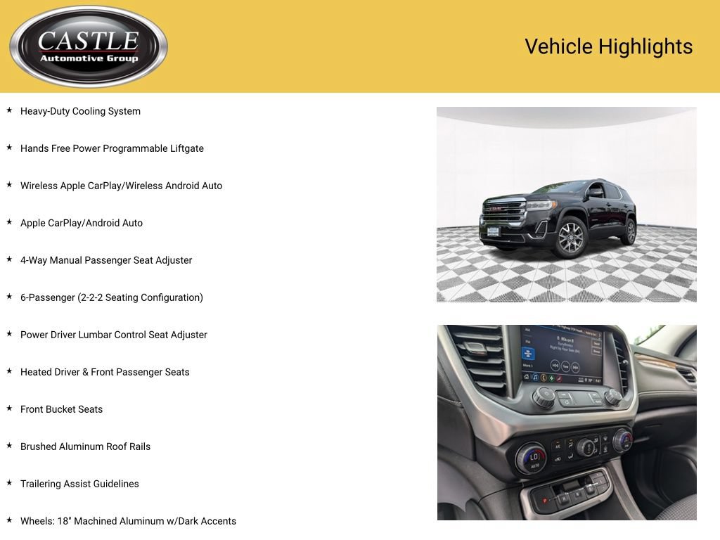 Used 2023 GMC Acadia SLE w/ Driver Convenience Package AWD/4WD image 7