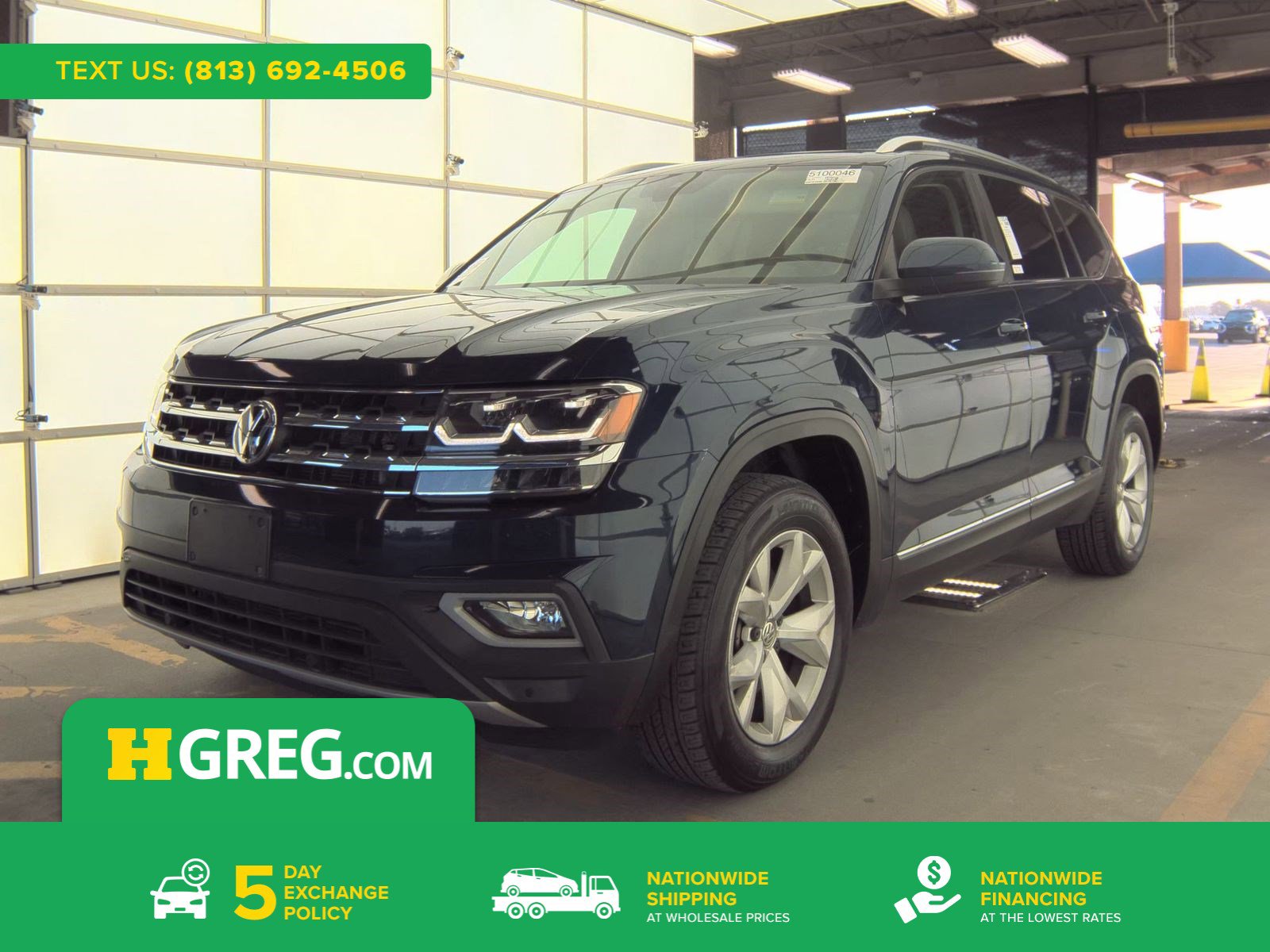 Used 2018 Volkswagen Atlas SEL AWD/4WD image 1