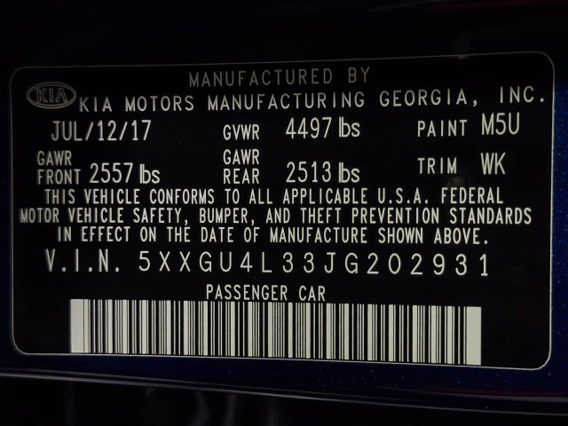 Used 2018 Kia Optima EX w/ Technology Package image 44