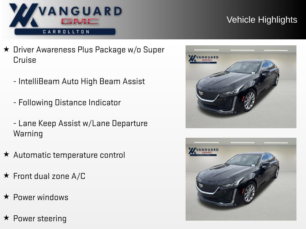 Used 2021 Cadillac CT5 Premium Luxury w/ Lighting Package image 11