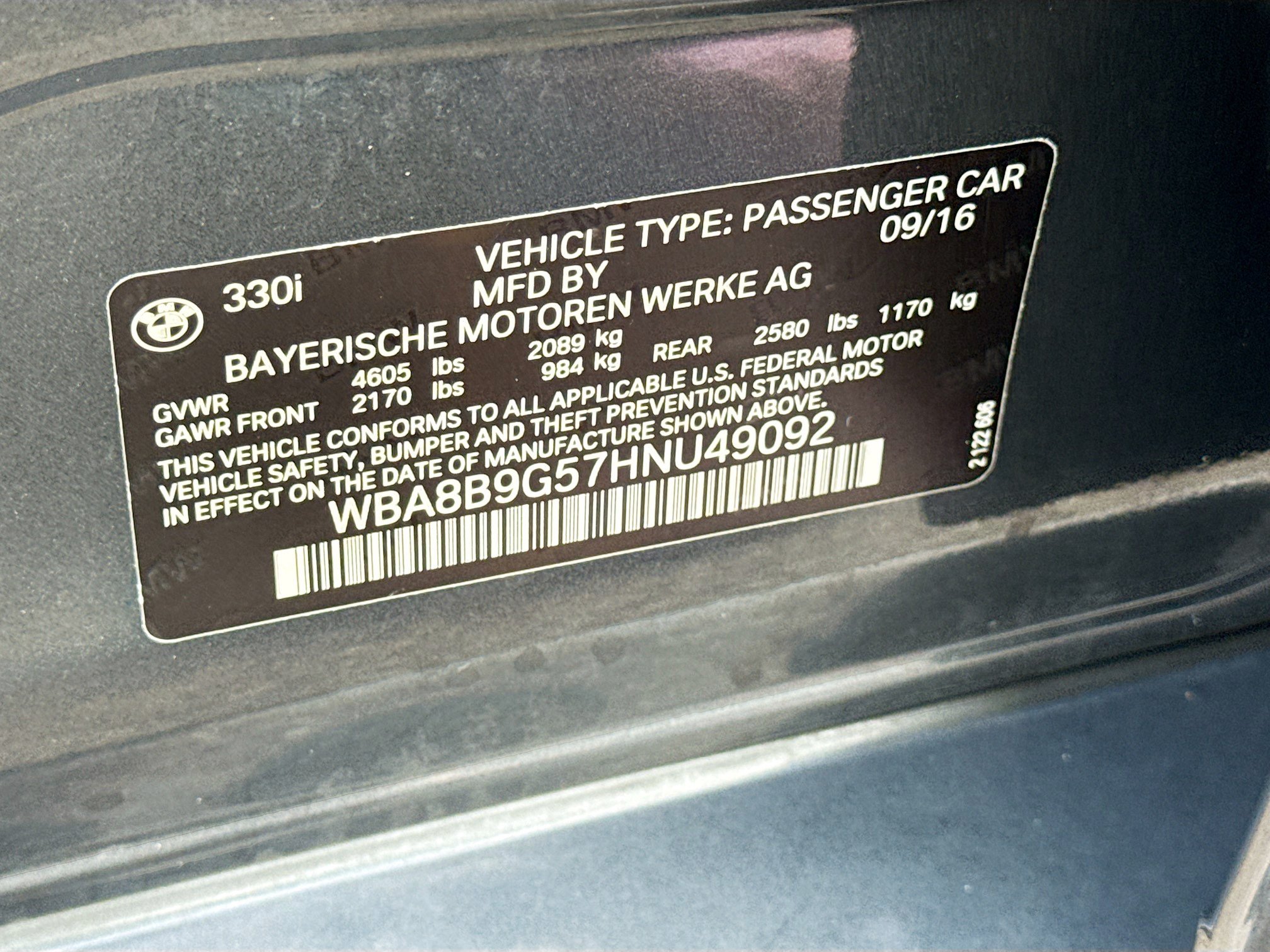 Used 2017 BMW 330i Sedan RWD image 42