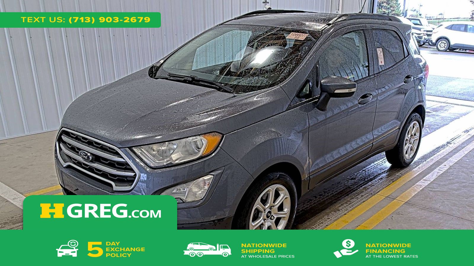 Used 2019 Ford EcoSport SE FWD image 1