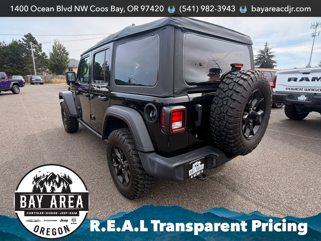 Used 2022 Jeep Wrangler Unlimited Sport AWD/4WD image 4