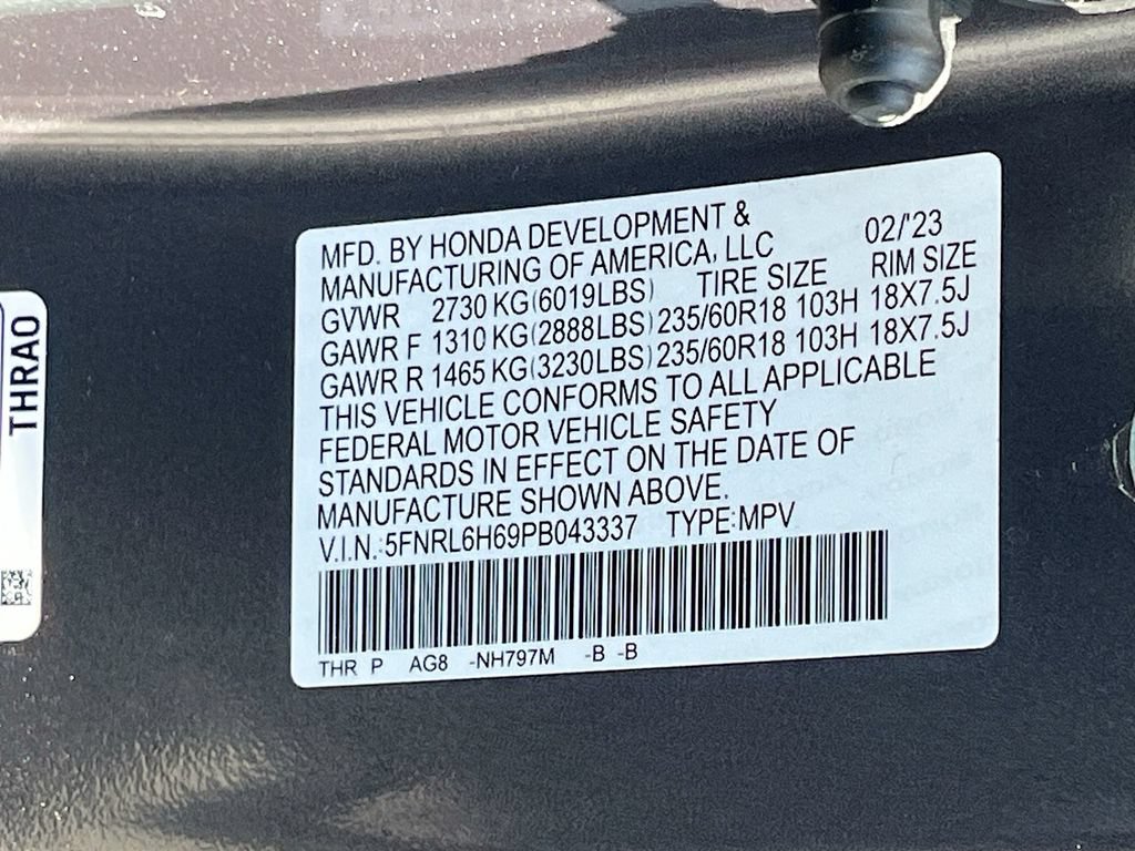 Used 2023 Honda Odyssey EX-L image 34