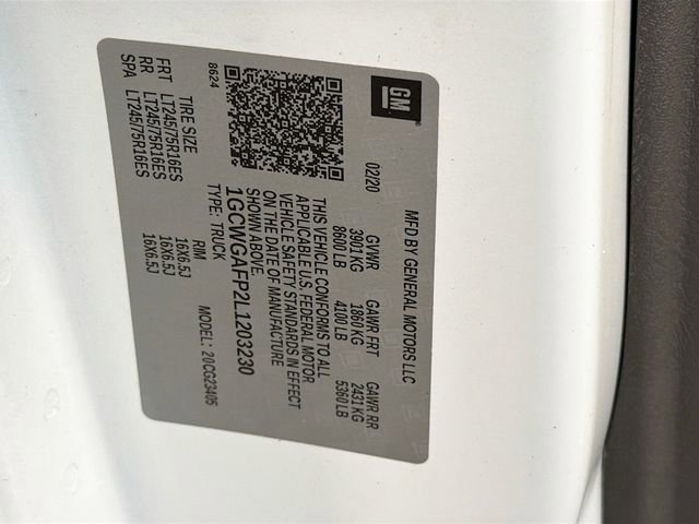 Used 2020 Chevrolet Express 2500 w/ Driver Convenience Package image 25