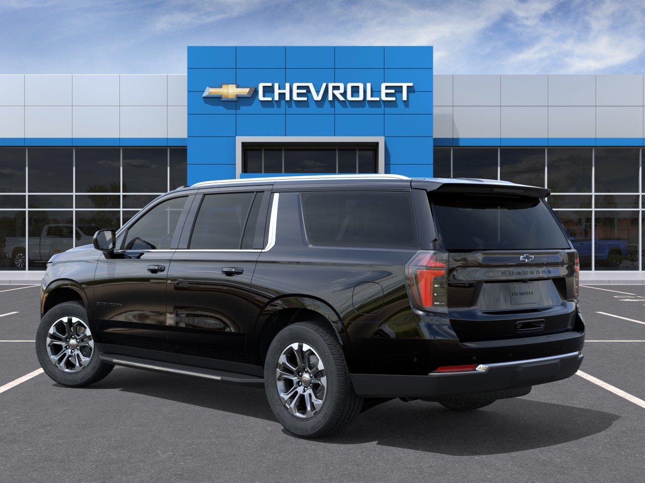New 2026 Chevrolet Suburban LS w/ LPO, Dark Essentials Package AWD/4WD image 3