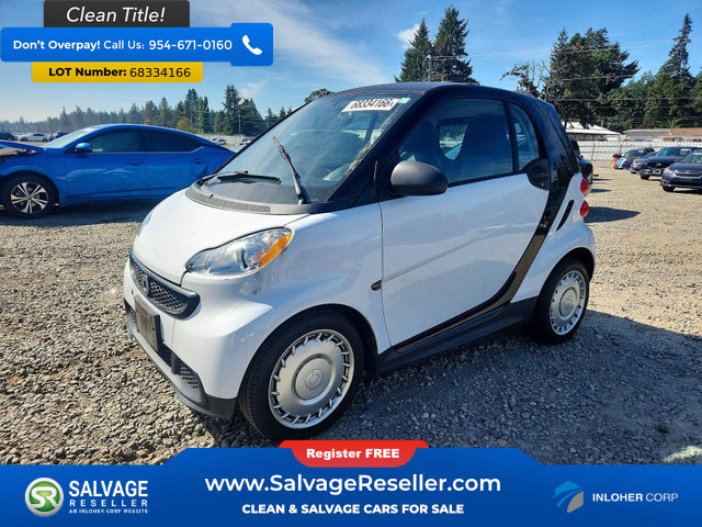 Used 2013 smart fortwo pure RWD image 1
